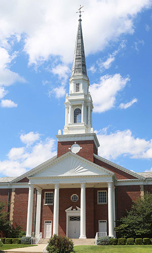 A photo of Annie Merner chapel.