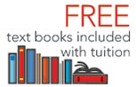 Free: text books are included with tuition.